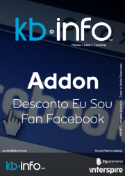Addon Desconto Eu Sou Fan Facebook e Quero Desconto Interspire Bigcommerce